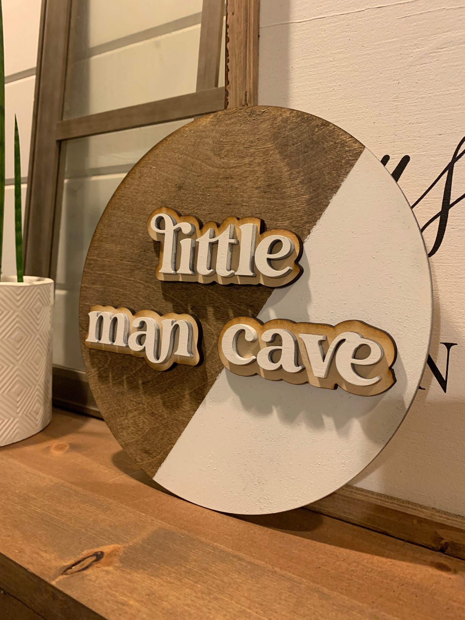 Little Man Cave Round