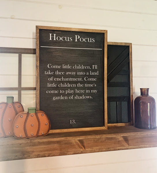 Hocus Pocus, Come Little Children